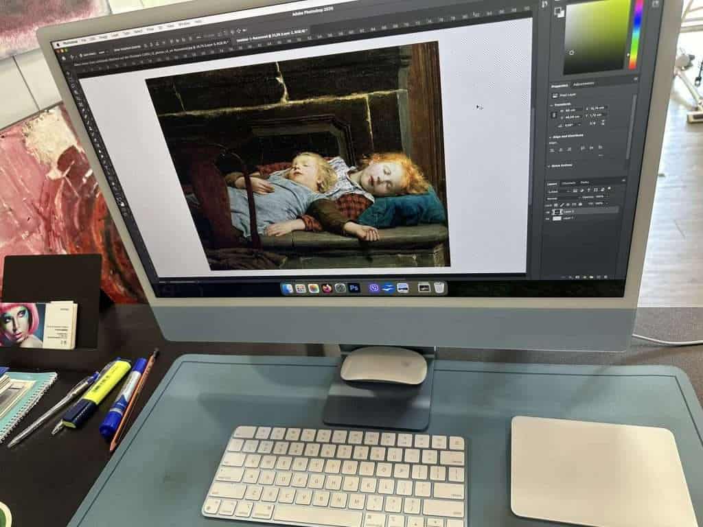 Impression de photo d'art sur papier